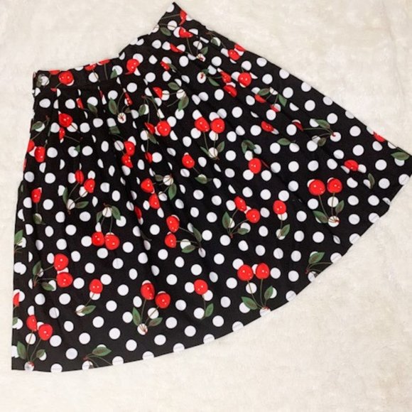 Grace Karin Retro Look Pleated High Waist Skirt - Picture 2 of 4